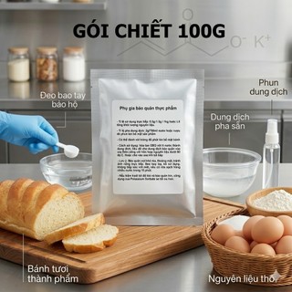 Chất Bảo Quản, Phụ Gia Chống Mốc Cho Thực Phẩm, Bánh Trung Thu Trái Cây, Nước Uống Potassium Sorbate