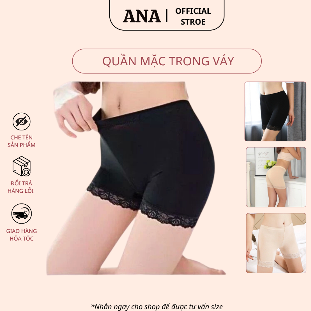 Quần Mặc Trong Váy Yuki Store Quần Lót Nữ 215