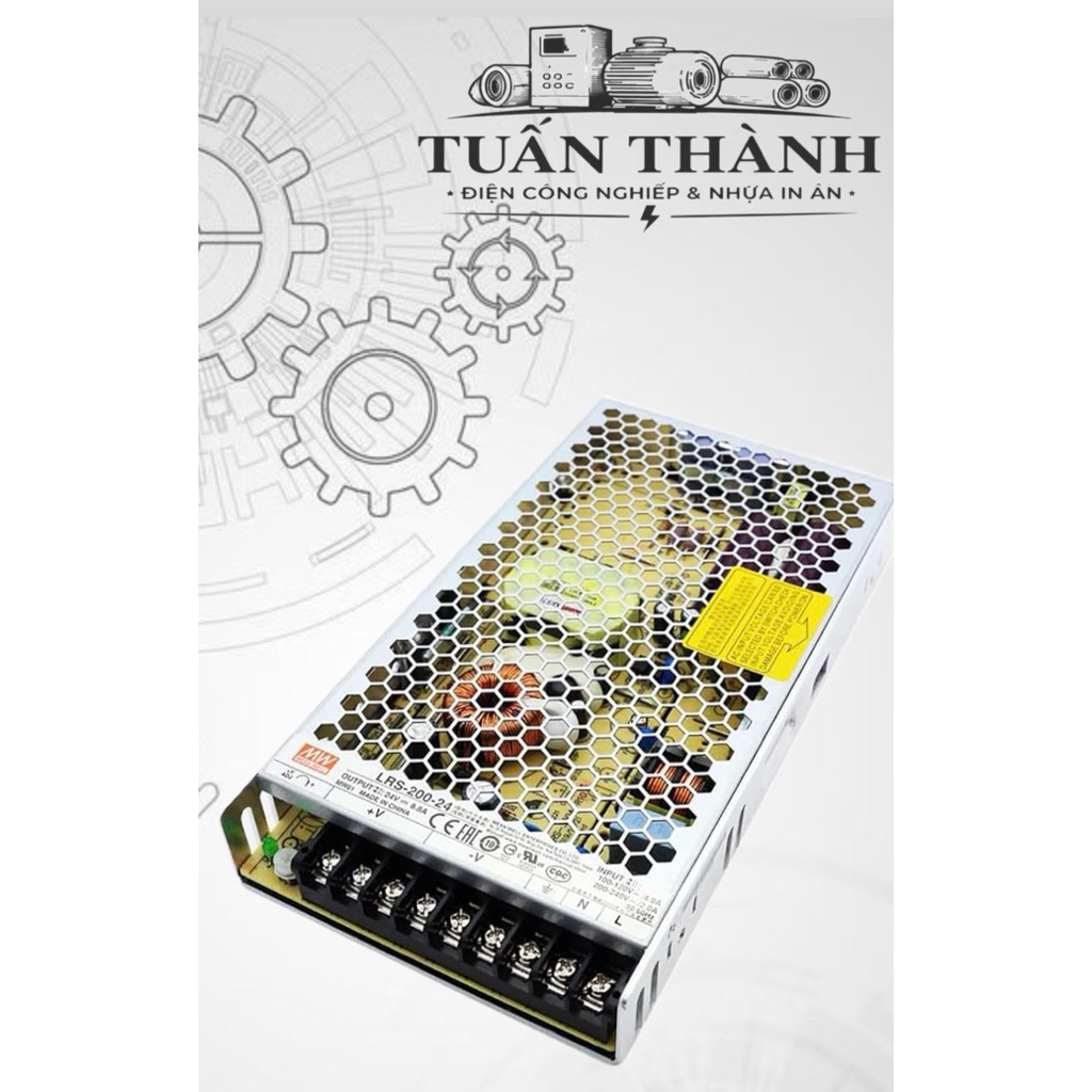 Nguồn 24VDC 200W có LRS-200-24