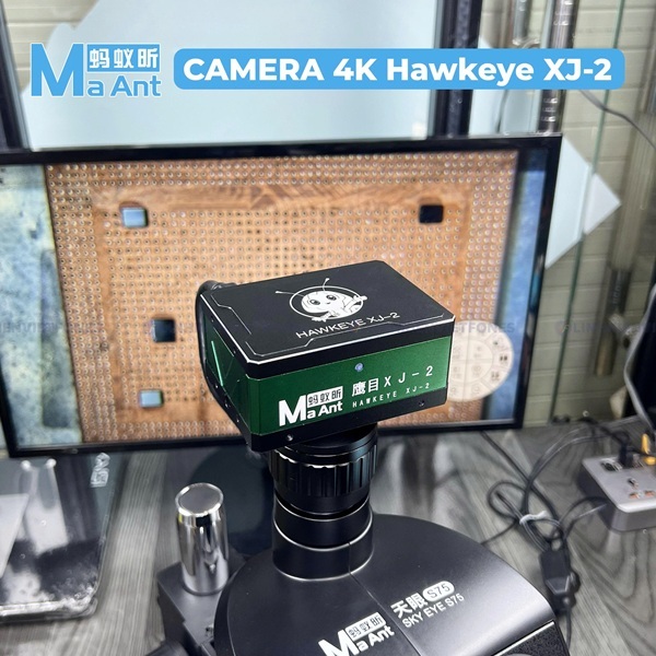 CAMERA KÍNH HIỂN VI MAANT XJ-2 4K PRO , CAMERA HAWKEYE 4K/60FPS