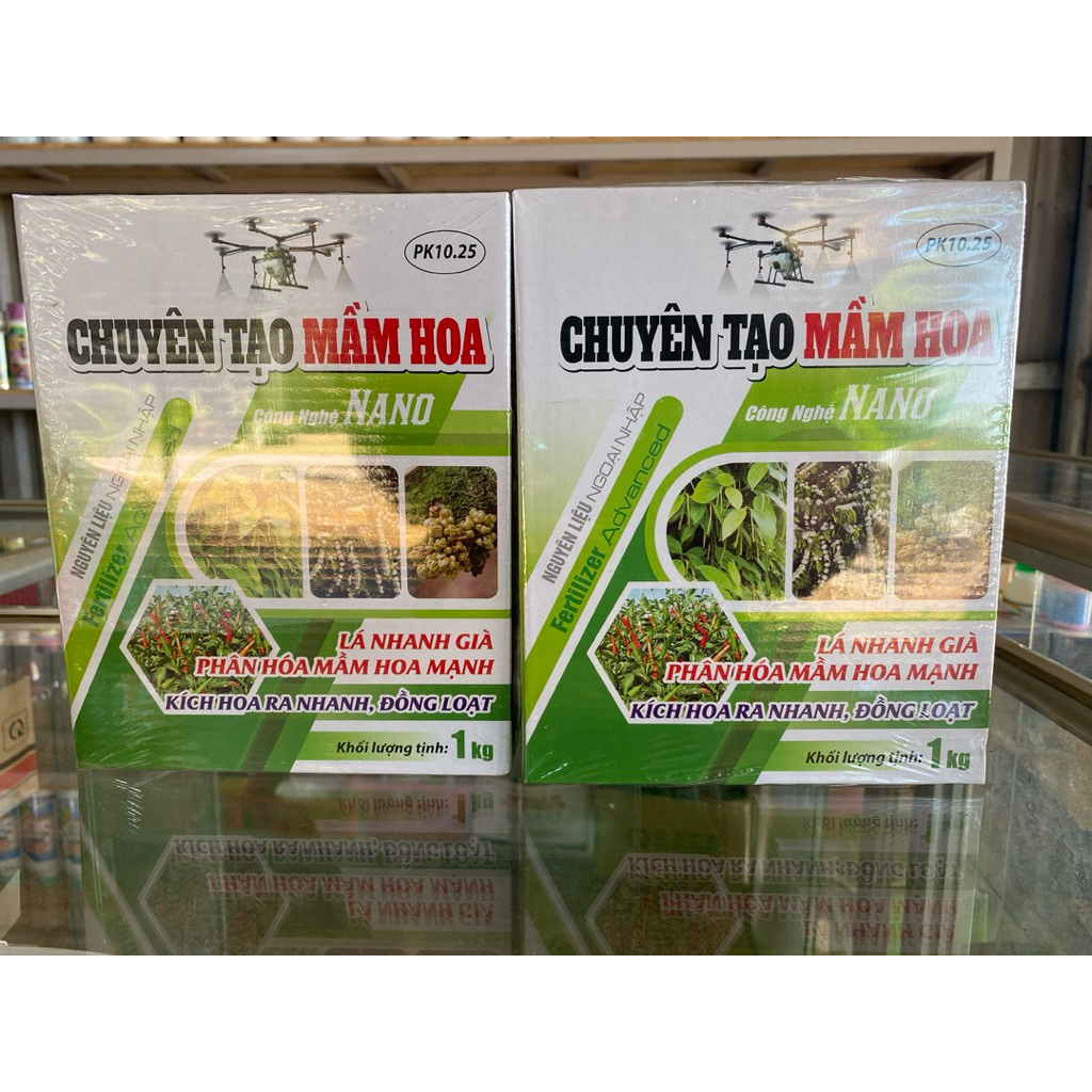 Phân Bón Lá NPK 10-60-10 + TE BSC – Kích Thích Phân Hóa Mầm Hoa – Ra Hoa Nhanh, Đồng Loạt – 1kg