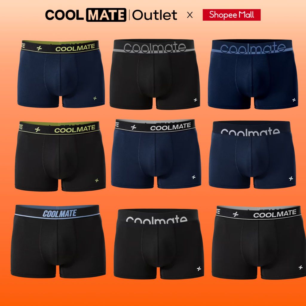 Quần Lót Nam Trunk Mềm Mại, Thoải Mái Coolmate