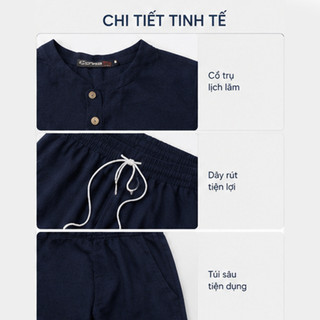 BỘ ĐŨI NAM MÀU TÍM THAN CAO CẤP – THOÁNG MÁT, ĐƠN GIẢN NHƯNG CỰC KỲ TINH TẾ