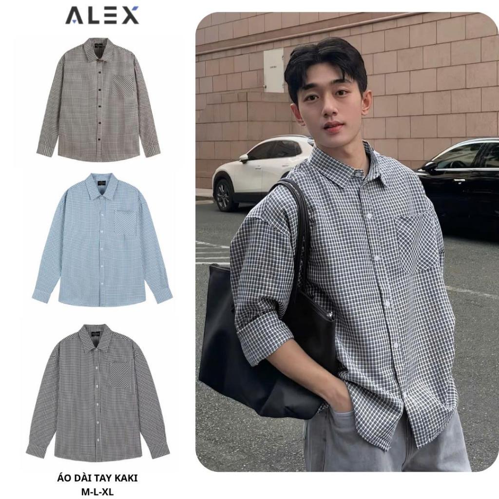 Áo Sơ Mi A34 Cổ Bẻ Form Rộng Unisex Nam Nữ Phong Cách Menswear 3 Màu - ALEXMAN