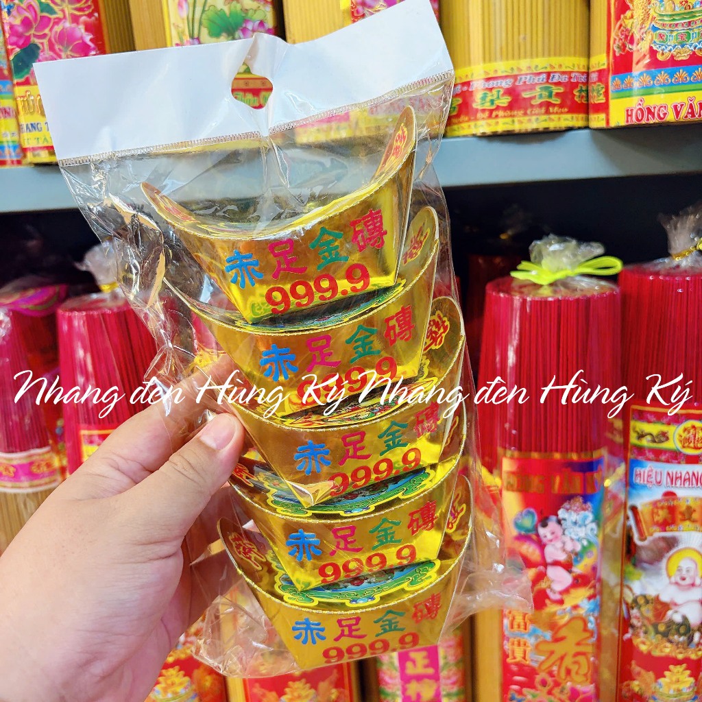 Hàng mã thỏi vàng màu đẹp