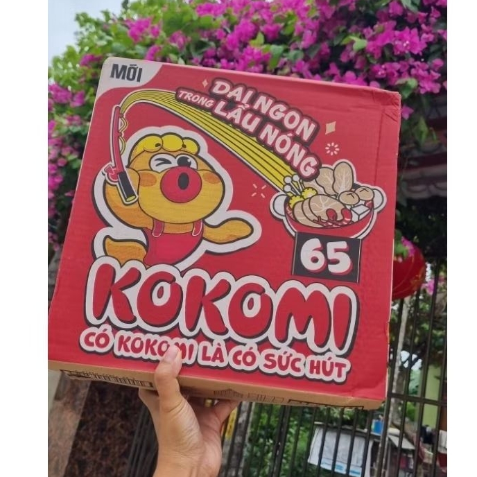 Thùng Mì Tôm Kokomi 30 Gói 65g
