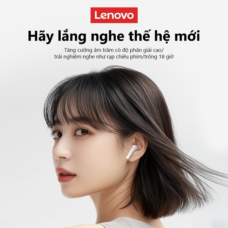 Tai Nghe Bluetooth Lenovo LP2 Pro Không Dây HIFI Âm Thanh Stereo Pin Trâu Chống Ồn | BigBuy360 - bigbuy360.vn