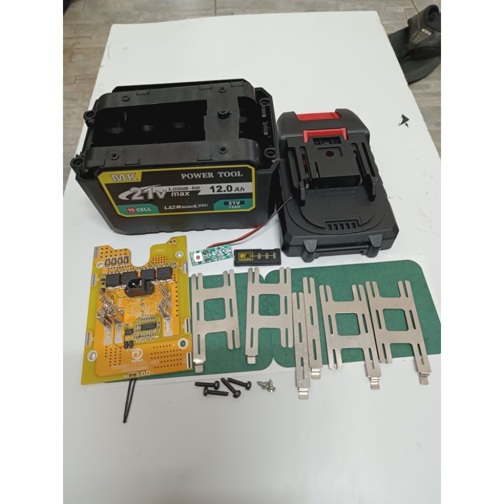 vỏ mạch 21700 (5s3p) kèm mạch 120a