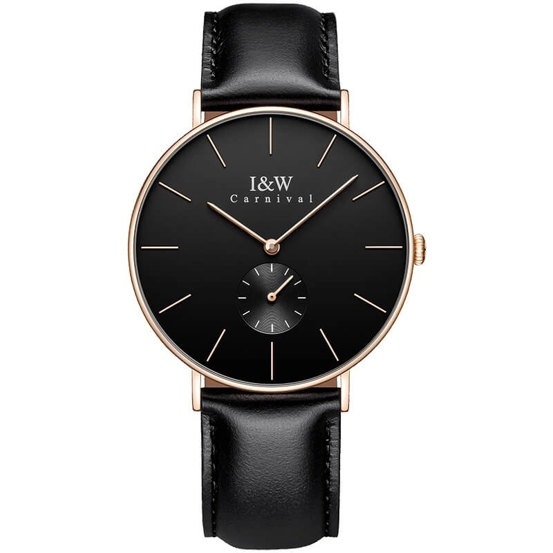 Đồng hồ nam chính hãng I&W Carnival IW8848 IW8848G 8848 8848G máy pin Japan Miyota kính sapphire