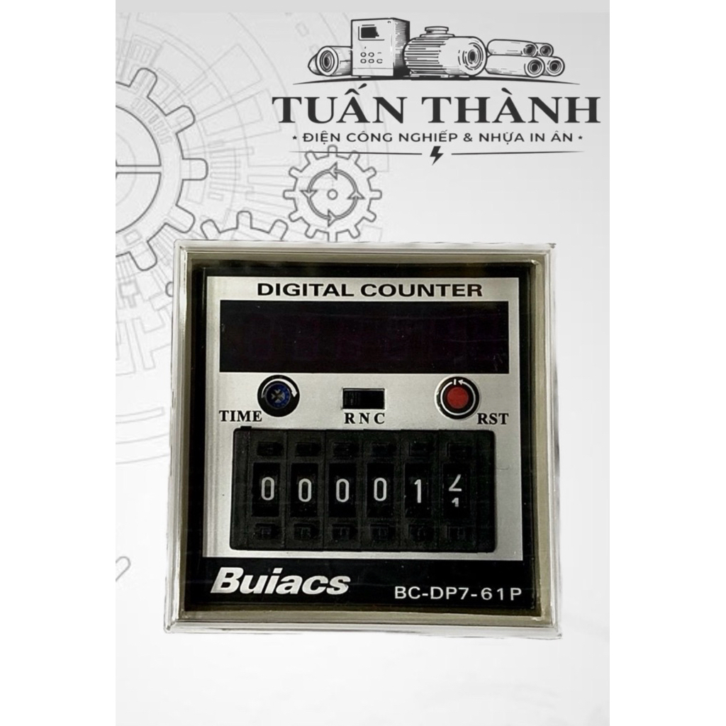 Counter Bộ Đếm Sản Phẩm 220VAC BC-DP7-61P Hiệu Buiacs