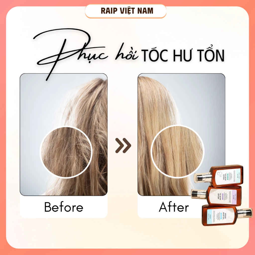 Serum Dưỡng Tóc RAIP LAB R3 Argan Hàn Quốc Phục Hồi Tóc Khô Xơ Mềm Mượt 100ml | BigBuy360 - bigbuy360.vn