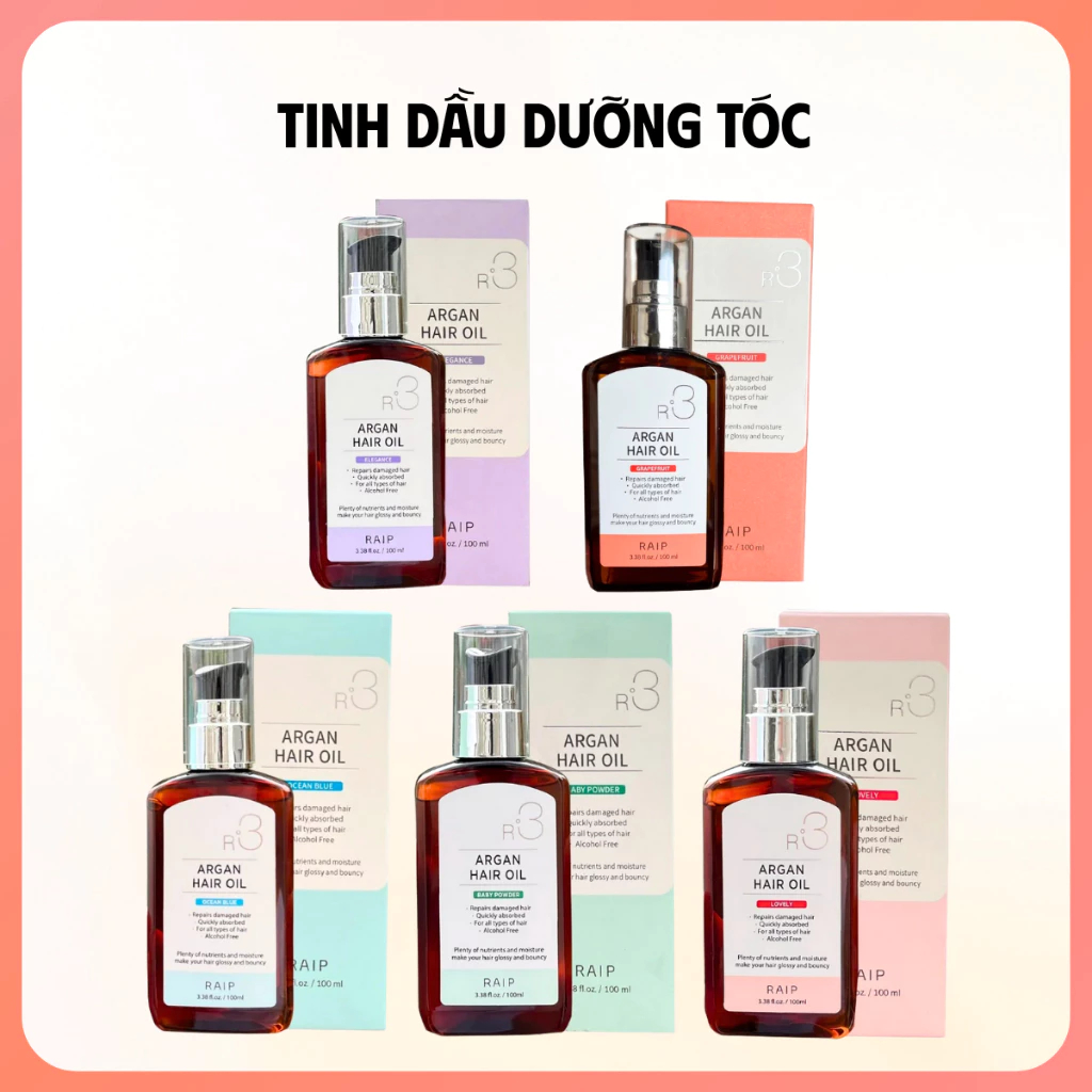 Serum Dưỡng Tóc RAIP LAB R3 Argan Hàn Quốc Phục Hồi Tóc Khô Xơ Mềm Mượt 100ml | BigBuy360 - bigbuy360.vn