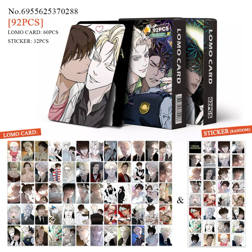 [Anastasia] Bộ Lomo Card / Photocard Anime BL Codename: Anastasia 92PCS – Art Đẹp Cực Cháy