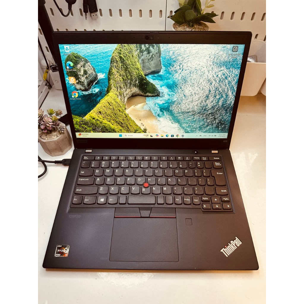 Thinkpad X13 Gen 1 AMD 4650U Nhanh Hơn i7 Gen 11 , Zin, NH Đẹp– Siêu Bền – Viền Mỏng – Hợp Thời Tran