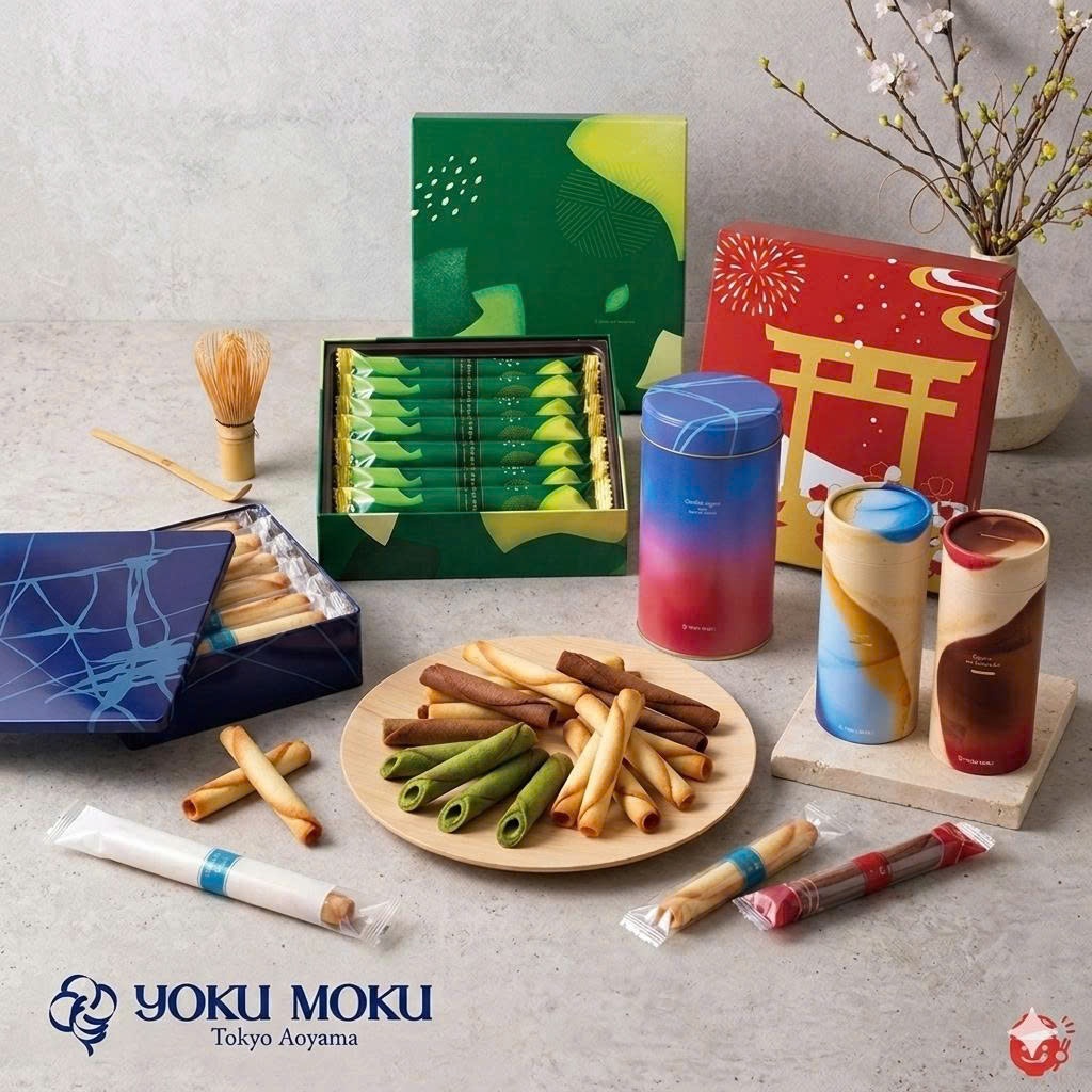 Bánh yoku moku Tokyo Nhật Bản, Bánh trứng cuộn hương thơm bơ trứng sữa hoà quyện, ngon mê mẩn KLK St
