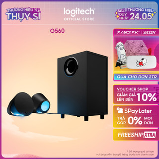 Loa gaming máy tính pc logitech g g560 rgb lightsync