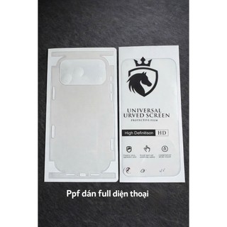 Dán Ppf Redmi K50 gaming Dán chống bám vân tay