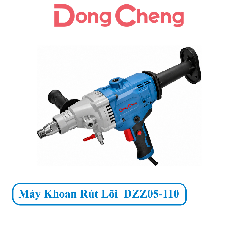 Máy Khoan Rút Lõi Bê Tông DongCheng DZZ05-110 2000W 110mm Điều Tốc Vô Cấp -Máy Khoan Rút Lõi Cầm Tay