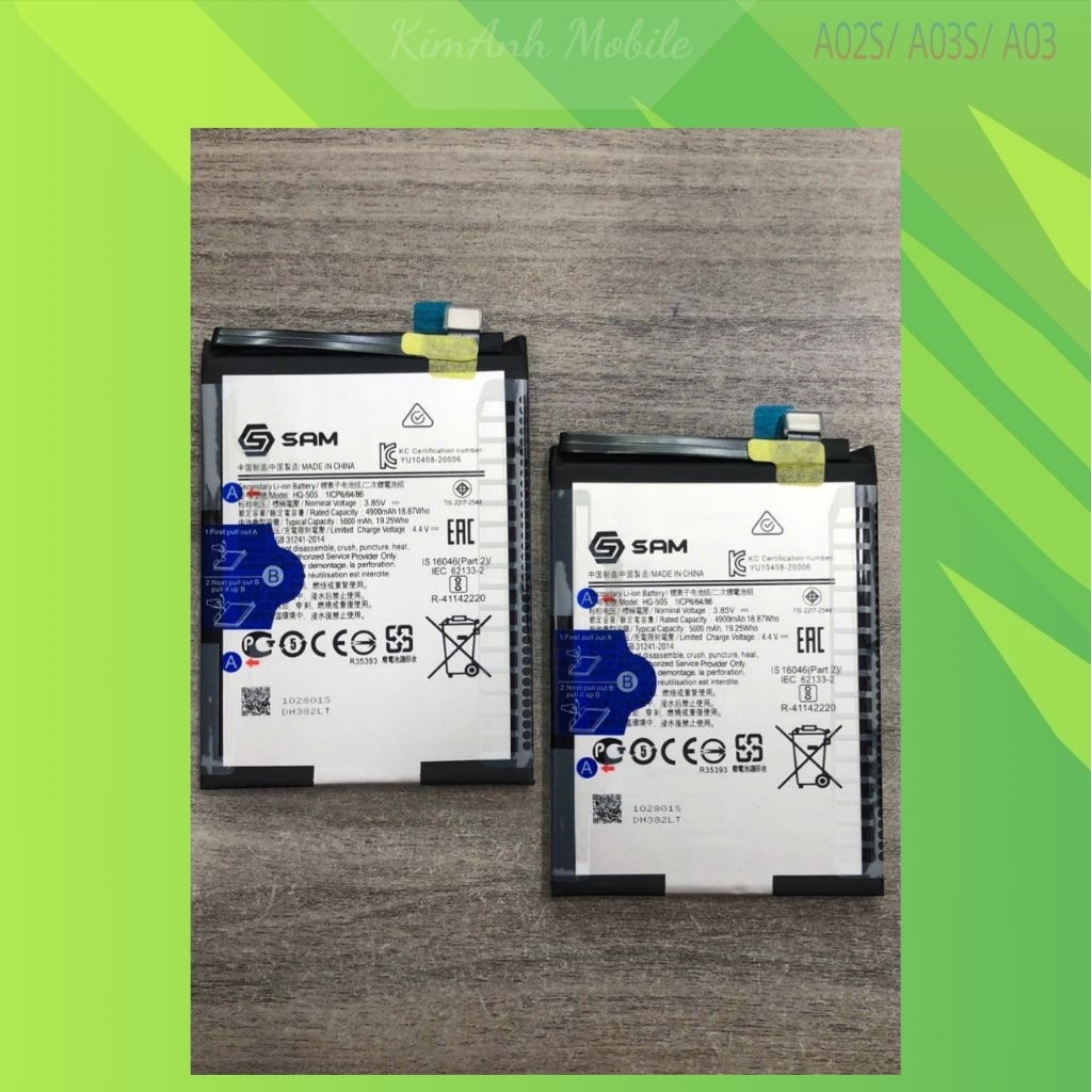 [ Zin ] Pin Thay Thế Cho Điện Thoại Sam.sung Gala.xy A02S / A03 / A03S - HQ50S