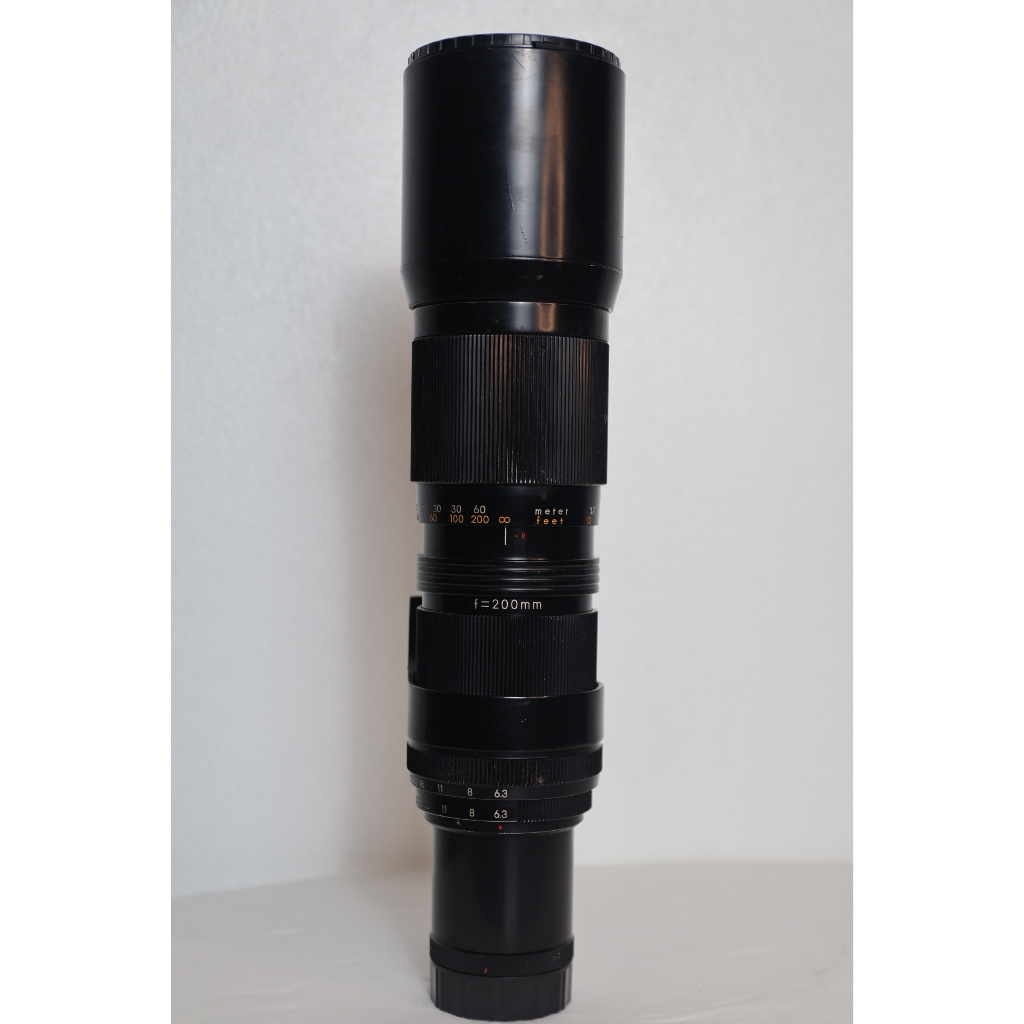 Lens tele phim cổ - Tamron 200-400mm f6.3 ngàm T-mount tằng kèm chuyển ngàm M42