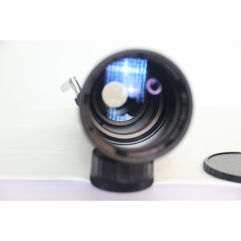 Lens tele phim cổ - Tamron 200-400mm f6.3 ngàm T-mount tằng kèm chuyển ngàm M42 - Lens máy ảnh