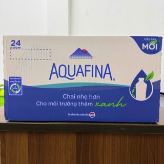Nước suối tinh khiết  Aquafina 500Ml  (24 Chai) - Thùng
