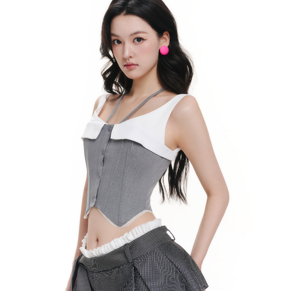 Áo Corset 2 Dây Dáng Vest BLAIR TOP AIAI OFFICIAL