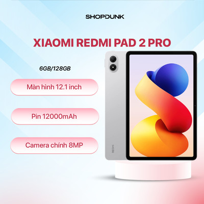 Máy Tính Bảng Xiaomi Redmi Pad 2 Pro | 6GB 128GB | 8GB 256GB | Bảo Hành Chính Hãng