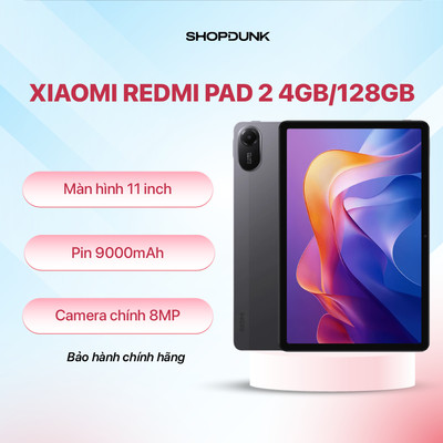 Máy Tính Bảng Xiaomi Redmi Pad 2 Wi-Fi | 4GB 128GB | Bảo Hành Chính Hãng