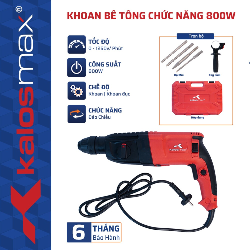 Máy khoan bê tông Kalos
