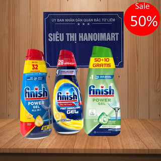 Xà phòng nước Gel rửa bát Finish Classic dùng cho máy rửa bát chén ly