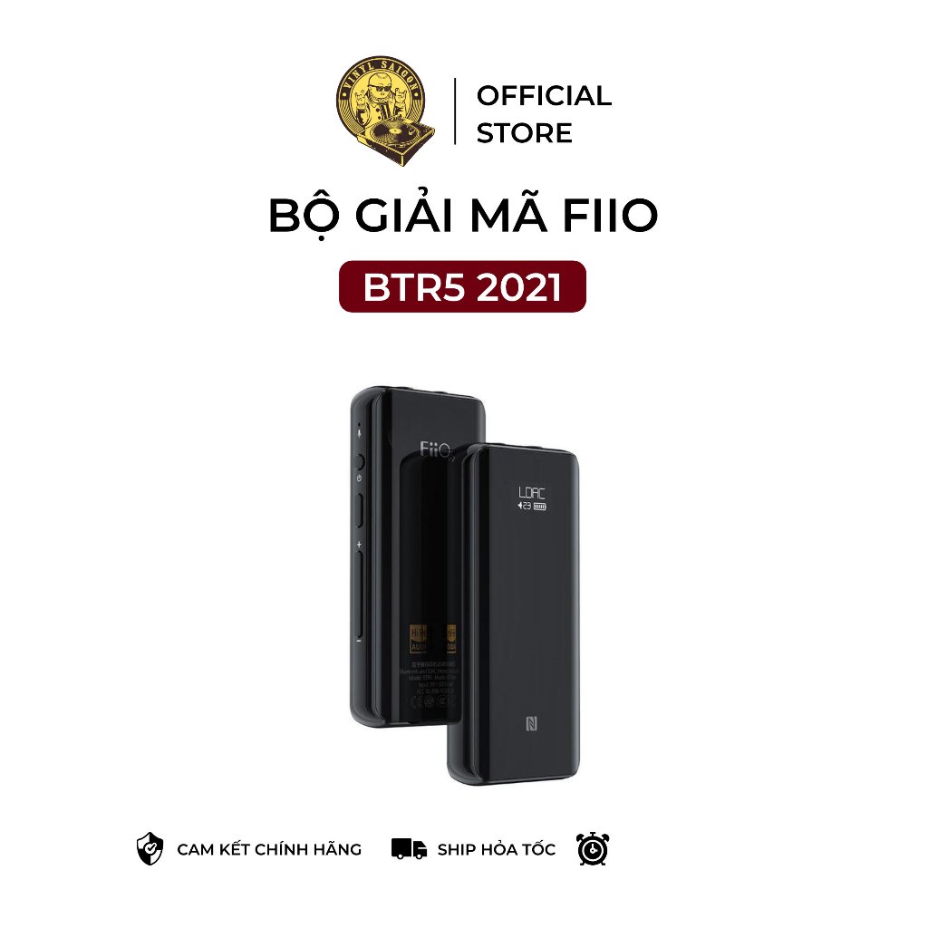 Bộ giải mã dac/amp FiiO BTR5 2021