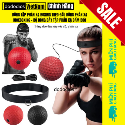 Bóng Luyện Tập Phản Xạ Boxing Chuyên Nghiệp Có Dây Đeo Đầu Tiện Dụng - Người Lớn - Trẻ Em