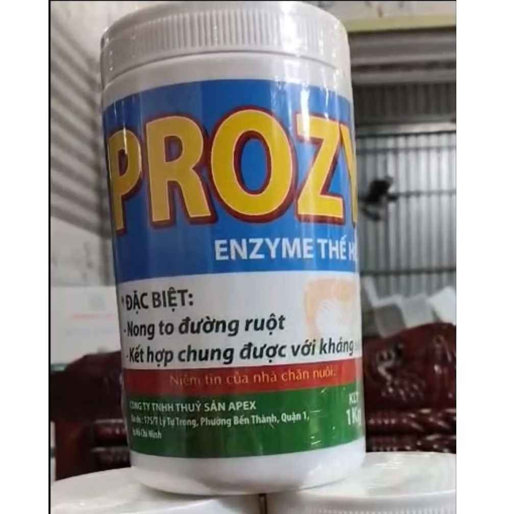 PROZYME men ví sinh đường ruột cho tôm cá ( lon 1kg)