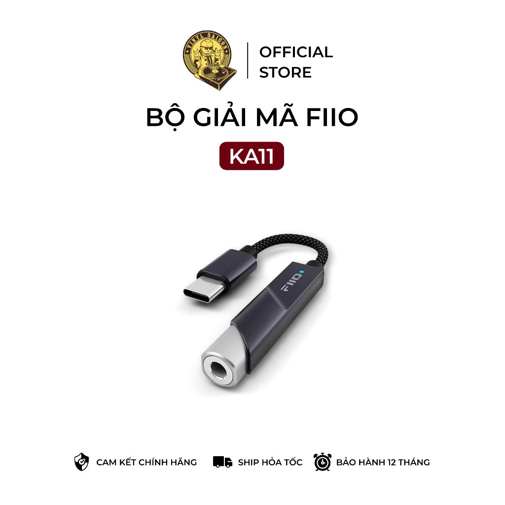 Bộ giải mã dac/amp FiiO KA11 - Bảo hành 12 tháng