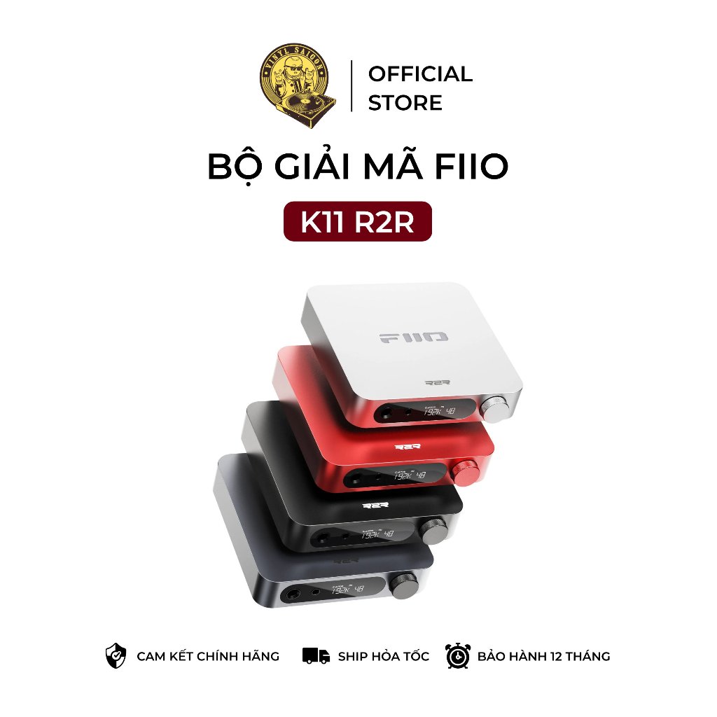 Bộ giải mã dac/amp FiiO K11 R2R - Bảo hành 12 tháng