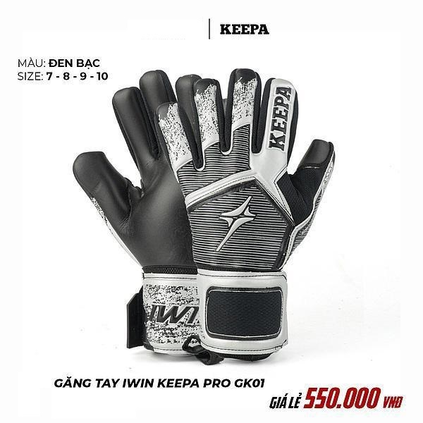 Găng Tay Thủ Môn Cao Cấp – Găng iWin Keepa PRO GK01
