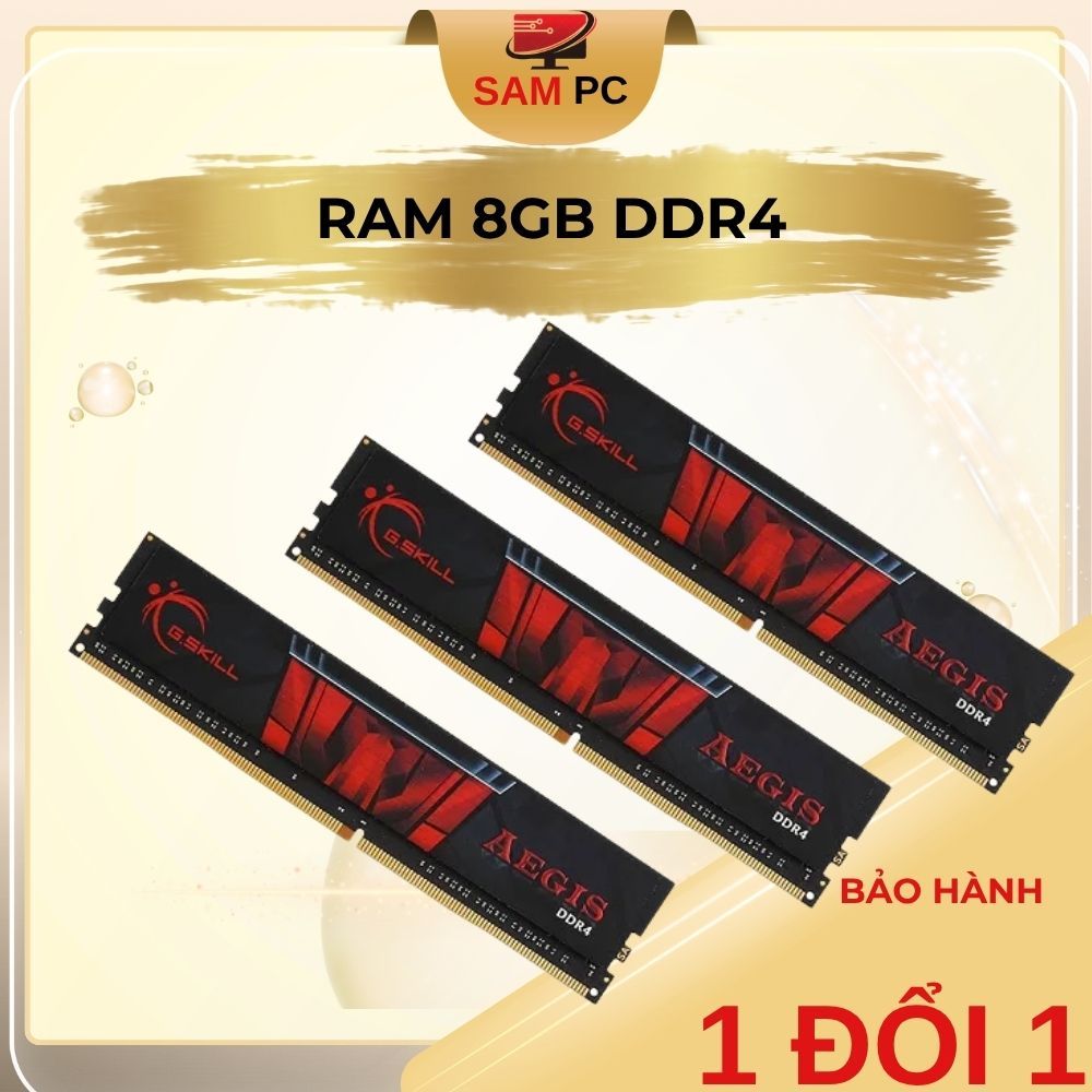 Ram PC 8GB DDR4 Bus 2133 2400 2666 3200 Các Loại Cũ.
