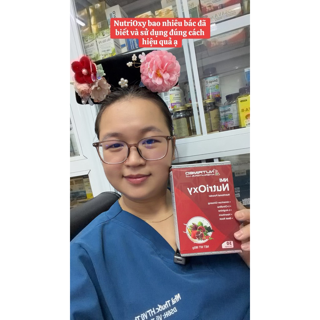 ( Nguyên hộp 30 gói ) NMI NutriOxy Nhập khẩu Mỹ -HT Vũ Thơm 4