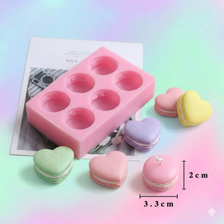 Khuôn silicon bánh macaron (nhiều size)