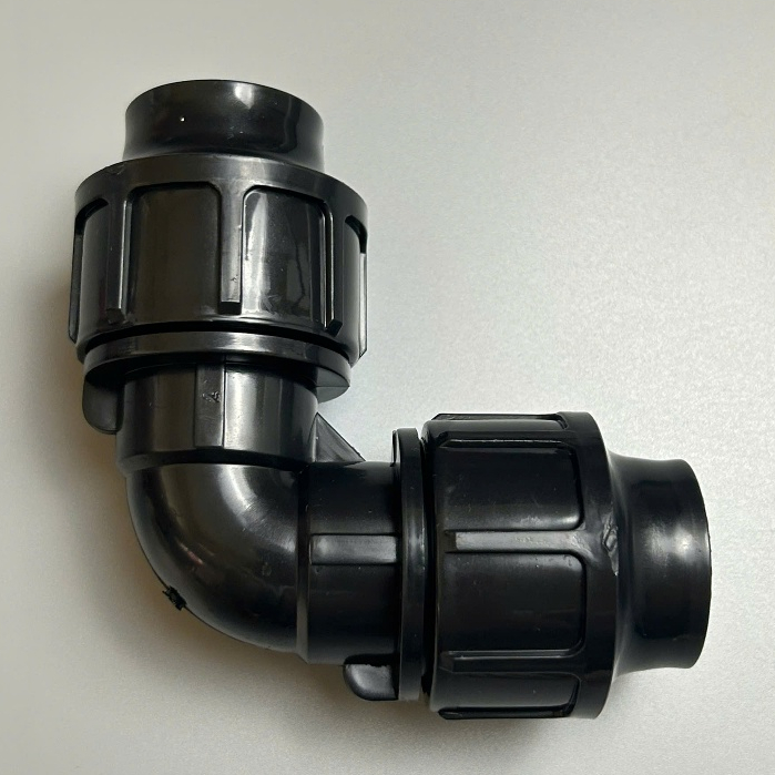 Cút Đều Góc Đều HDPE Phi 90, 110, Co 90 Độ Nối Ống Nước Nhựa HDPE Cỡ Lớn, Cấp Nước Tưới Tiêu