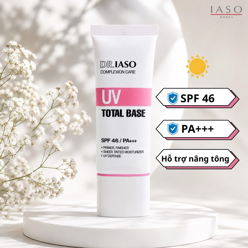 [CHÍNH HÃNG] IASO Kem CC IASO SPF46 PA+++ CC [CHÍNH HÃNG] TOTAL BASE SPF46 PA+++ KEM Dr Iaso CC