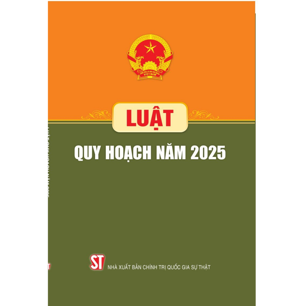 Sách - Luật Quy hoạch 2025