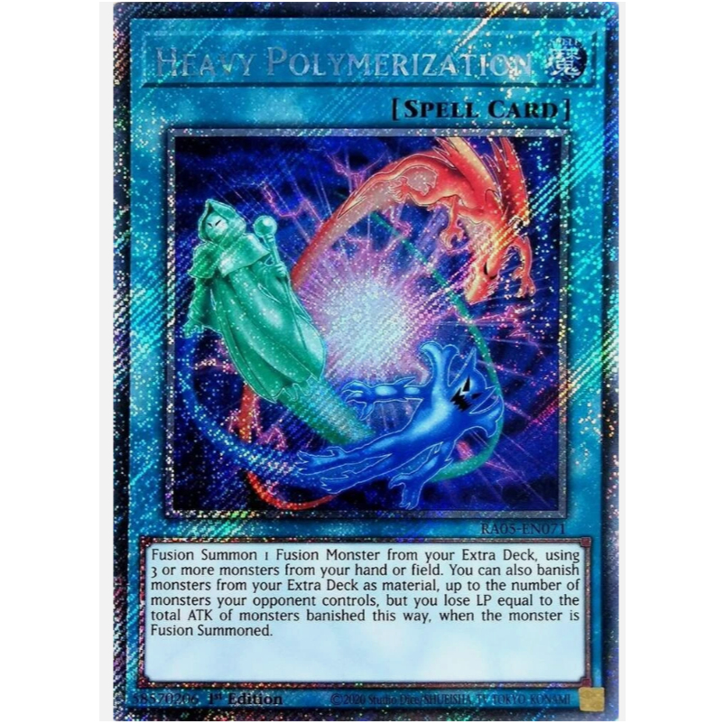 Thẻ bài Yugioh - TCG (UK) - Heavy Polymerization - RA05-EN071
