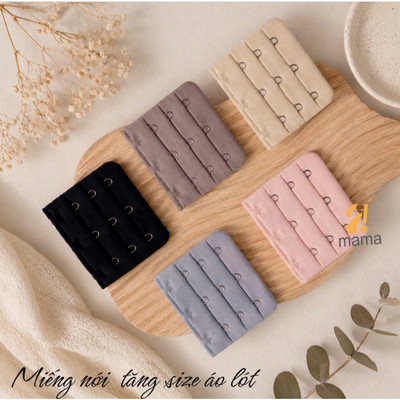 Miếng Nối Tăng Size Áo Lót 2mama, Loai 3 Móc Kích Thước 5*5,5cm, Móc Thép Không Gỉ, An Toàn