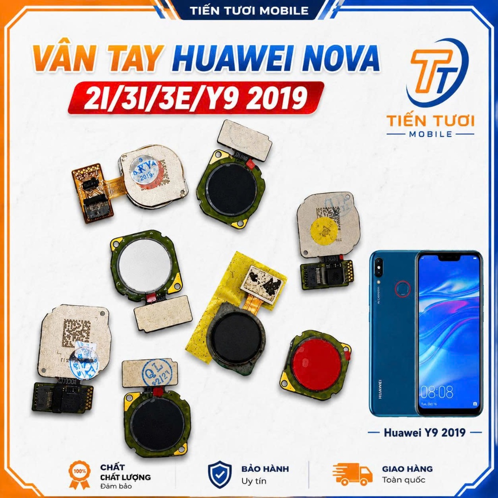 Vân tay Huawei Nova 2i / Nova 3i / Nova 3E / Y9 2019