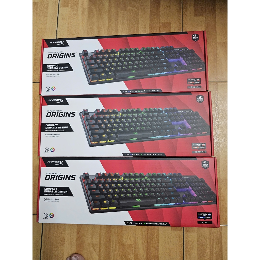 Bàn phím Hyperx Origins | Origins Core RGB chuyên gaming nhôm NEW