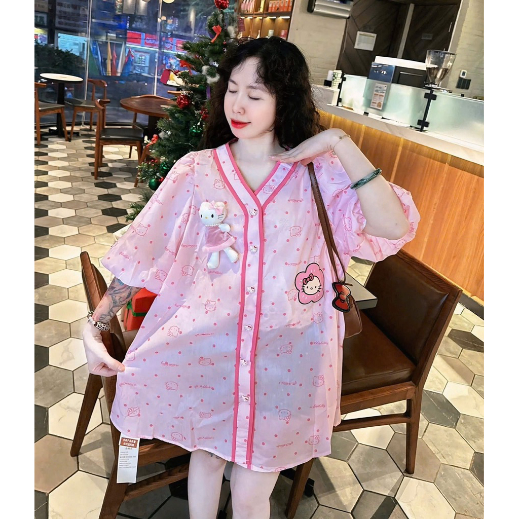 Đầm xô Kitty Hãng Jiwa Newtag