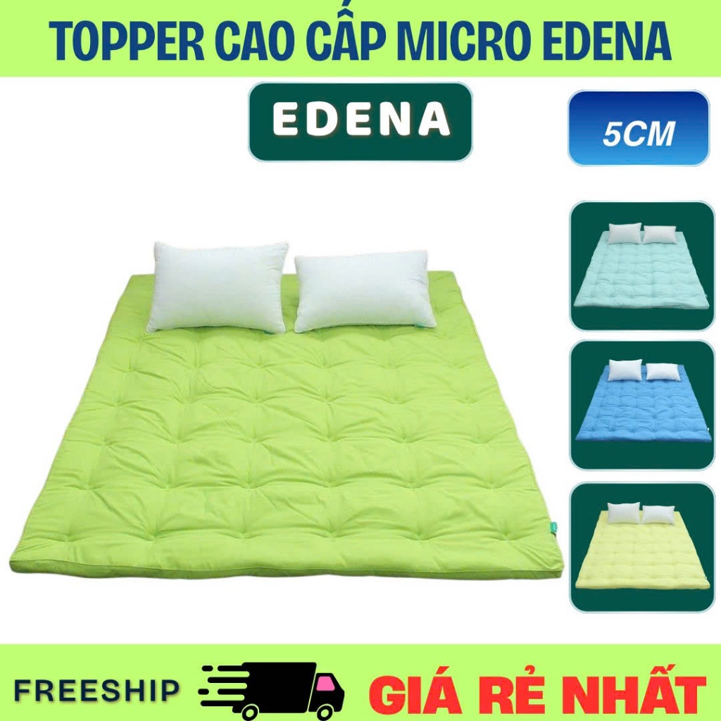 Topper Edena - Tăng độ êm của nệm