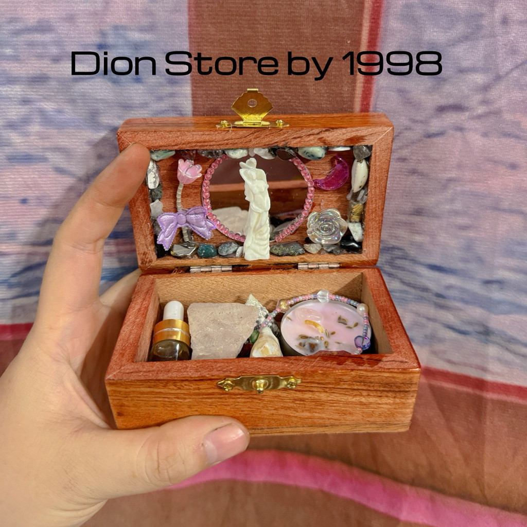 Hộp Gỗ Sưu tầm Đựng phụ kiện Altar Aphrodite Travel Box Witchcraft [Dion Store by 1998]